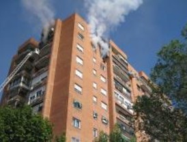 El piso incendiado podría ser un laboratorio de drogas