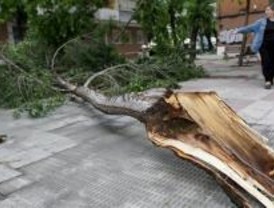 Casi 2.000 avisos al 112 por las fuertes lluvias