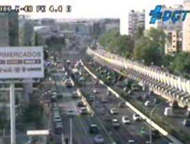 Dos accidentes congestionan las carreteras
