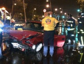 Una joven de 18 años fallece en un choque entre dos vehículos en Madrid