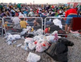 Recogidas 127 toneladas de basura en Cuatro Vientos