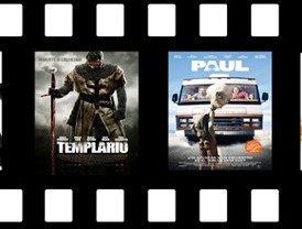 Aliens, pingüinos y templarios para el fin de semana