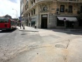 Cortes provisionales en Alcalá por las obras de Serrano