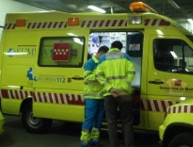 Muere un motorista al ser alcanzado por un coche a la altura de Santa María de la Alameda