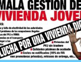 Adjudicatarios del Plan Joven de Vivienda se manifestarán el sábado