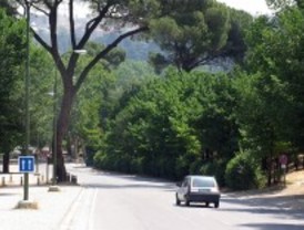 Prohibido circular alrededor del lago de la Casa de Campo