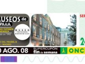 La ONCE dedica el Supercupón Fin de Semana al Museo Thyssen Bornemisza