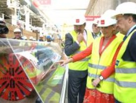 La tuneladora 'Excavolina' comienza a perforar el Metro a Leganés