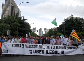 Seguimiento total de la huelga de taxis, según la gremial