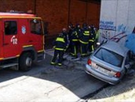 Muerto en el acto al estrellarse en un túnel de la M-40