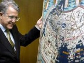 El mapamundi de Ptolomeo localizado en Australia ya está en la Biblioteca