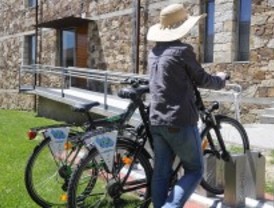 La bici pública se atasca en la Sierra