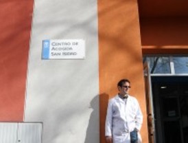 Botella visita a los 'sin techo' de San Isidro