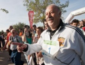 Vicente del Bosque apadrina la II carrera solidaria de la Fundación Síndrome de Down
