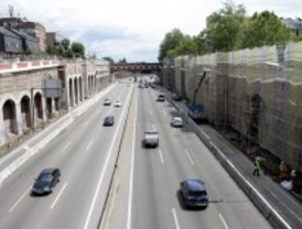 Obras en el puente de la CEA