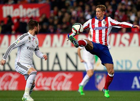 Partido de ida de octavos de Copa del Rey entre el Atlético de Madrid y el Real Madrid.