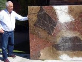 Ramón Crespo expone su obra de pintura abstracta en Las Rozas