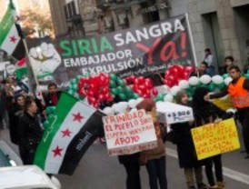 Nueva manifestación siria en la capital