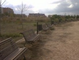 Parques como descampados en el PAU de Vallecas