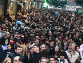 Los madrileños preparan la Navidad