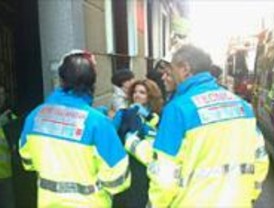 Dos obreros heridos al caerles el ascensor que reparaban en el barrio de Chueca
