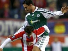 El Atlético desafía al 'infierno' griego por un sitio en la élite europea