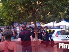 Vecinos de Lavapiés vuelven a enfrentarse a la Policía