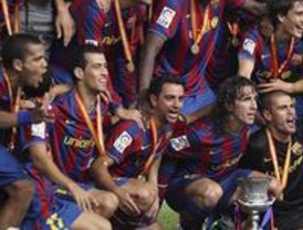 El Barça gana su primer título de la temporada