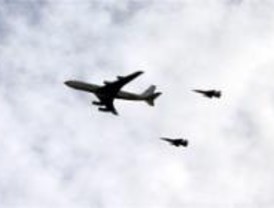 Las Fuerzas Armadas comienzan los ensayos de vuelo para la Fiesta Nacional