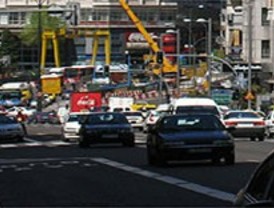 Circulación complicada en el centro