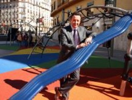 'Se ha impuesto el sentido común en la zona infantil de la plaza de Felipe II'