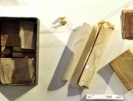 Identificado el interior de la cápsula de Cervantes