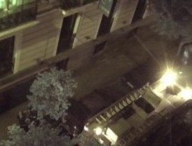 Intoxicados en el incendio de su vivienda