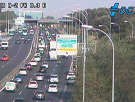 Retenciones en las vías madrileñas