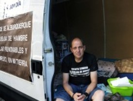 Un alcalde, en huelga de hambre por las renovables