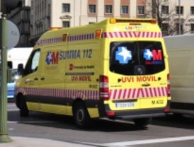 Herido al salirse de la vía en la R-4