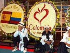 Colombia impregna Fitur con el aroma de las 'silletas' florales de Medellín