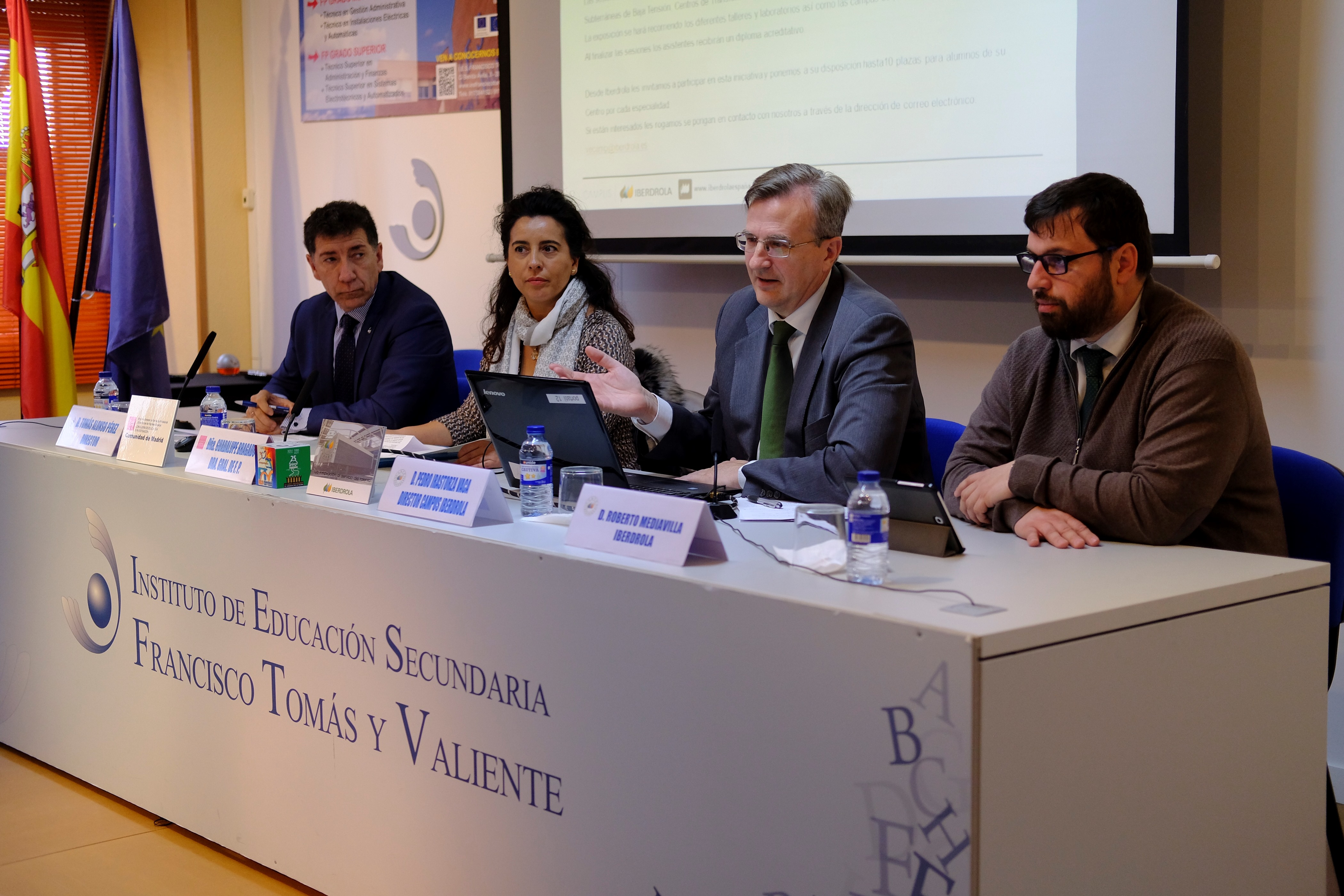 Iberdrola y la Consejería de Educación e Investigación impulsan la formación profesional en la Comunidad de Madrid