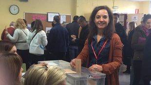 Sara Hernández considera que Rajoy le ha dado un "bofetón a la democracia" al declinar su investidura