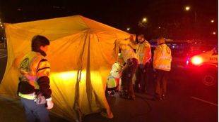 Muere un joven, atropellado por un taxi en Plaza Castilla