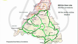 La Comunidad anuncia 'Ciclamadrid', una ruta ciclista circular de más de 400 kilómetros