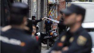 La Policía en un desalojo en Madrid (archivo)