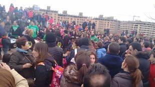 Familias de Las Tablas se manifiestan para exigir la construcción del instituto prometido