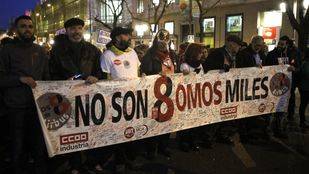 Absueltos los 'ocho de Airbus' acusados de delitos contra los derechos de trabajadores, atentado y lesiones