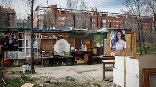 Decenas de chabolas invaden Delicias