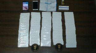 Detenidos tres hombres en Gran Vía con 1.000 pastillas de un medicamento que se usa como psicotrópico