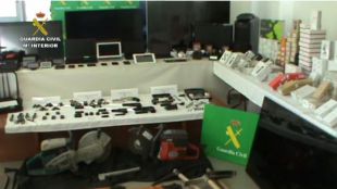 Desarticulado el grupo de aluniceros más activo de Madrid