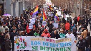 Las Mareas Ciudadanas reivindican en las calles los derechos sociales y laborales
