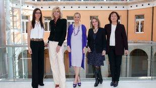 Bibiana Fernández, Eva Calvo, Consuelo Crespo y Ana Ramírez, premiadas con las 'Distinciones 8 de marzo'