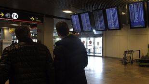 Cacelados 11 vuelos en Barajas por la huelga de controladores aéreos franceses